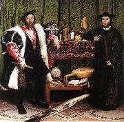 HEINTZ, Joseph the Younger Jean de Dinteville and Georges de Selve Germany oil painting artist